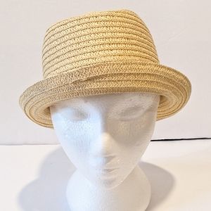 Woolrich women’s fedora style straw hat